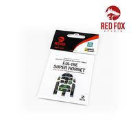 Red Fox Studio RFSQS-48066 - 1/48 F/A-18E Super Hornet (for Hasegawa kit) - New