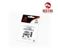Red Fox Studio RFSQS-48140 - 1/48 F-35A Lightning II (for Tamiya kit) - New