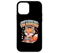 Red Foxs Gaming Can't Hear You I'm Gaming Fox Case for iPhone 12 mini