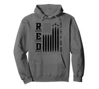 Red Friday Remember Everyone Deployed Military American Flag Pullover Hoodie