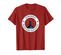 RED Friday Remember Everyone Deployed Military Sub Circle T-Shirt
