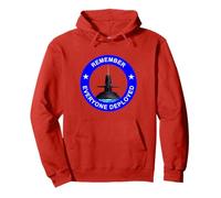 RED Friday Remember Everyone Deployed Military Submarine B Pullover Hoodie