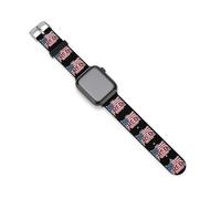 RED Friday Remember Everyone Deployed Watch Bands Replacement Silicone Straps Sport Wristbands Compatible for Apple Watch 38mm/40mm