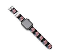 RED Friday Remember Everyone Deployed Watch Bands Replacement Silicone Straps Sport Wristbands Compatible for Apple Watch 38mm/40mm