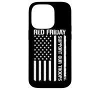Red Friday Support Our Troops Case for iPhone 14 Pro