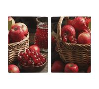Red Fruit in A Basket Passport Holder Passport Wallet PU Leather Passports Protective Cover Slim Travel Accessories