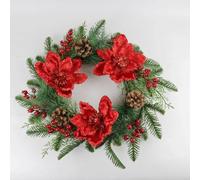 Red Fruit Magnolia Vine Pine Branch Pendant