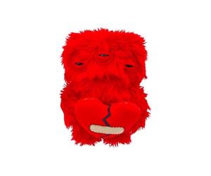 (Red) Fuggler-Funny Ugly-Monsters Doll Cartoon Cute Shape Plush Doll for Men Women