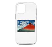 Red Fujisan In Clear Weather Japan Landscape Art Print Case for iPhone 12/12 Pro