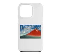Red Fujisan In Clear Weather Japan Landscape Art Print Case for iPhone 13 Pro