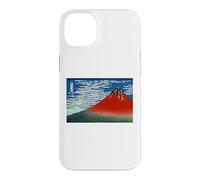 Red Fujisan In Clear Weather Japan Landscape Art Print Case for iPhone 14 Plus