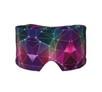 Red Galaxy Constellation Print Eye Shade Cover for Nap Travel Yoga,Eye Cover Blindfold Travel Office Nap Airplane