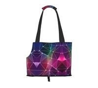 Red Galaxy Constellation print Puppy Carrier Walking Dog Bags Pets Dogs Carrier Bags for small Dogs and Cat and Rabbit