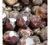 Red Garnet Crystal Rough Stone Gemstone Lot Raw Stones Minerals Spiritual Gift Ornaments (Size : 500g)