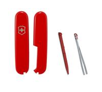(red) Victorinox Scales/handles and colour accessories for 91mm Swiss Army knives