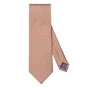 Red Geometric Print Silk Tie - male - Eton - Ties - Red - ONE SIZE - Accessories ONE SIZE