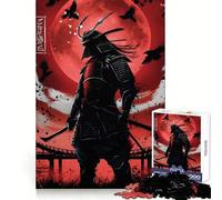 Red Ghost Samurai 1000 Piece Jigsaws for Adults Puzzle Mind Exercise Toy Family Bond Precision Cut Creative Gift (50x75cm)