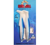 Red Gill Iwashi Swim Bait Lures (Blue White, 4 inch)