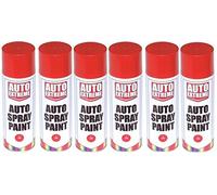 Red Gloss Spray Paint Aerosol Can Auto Extreme Bike Van Car 400ML Rapide (6)