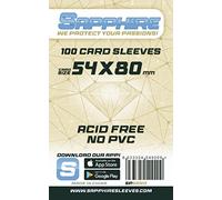 Red Glove - 100 Sapphire Sleeves Sand 54 x 80 Spsand