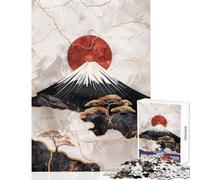 Red Gold Decor Jigsaw Puzzles for Adults 1000 Pieces Improve Detailed Observation Skills Mindful Relaxing Leisure Game (50x75cm)