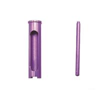 Red Gold Purple Shaft Sleeve Fixing Rod for Abu P4B4(purple) | Fits for abu MAX4 5th gen, prevents handle loosening, aluminum alloy, includes fixing rod, easy install