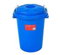 Red Gorilla 30L Bin With Clip Lid Blue (One Size)