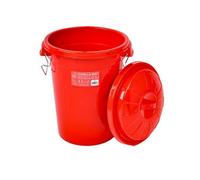 Red Gorilla 30L Bin With Clip Lid Red (One Size)