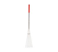 Red Gorilla Big Tidee Long Handle Metal Rake - Red