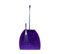 Red Gorilla - Big Tidee™ Scoop & Rake Set - Heavy Duty Stable, Yard & Garden Cleaning Tool - Lightweight Durable Design