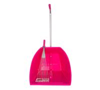 Red Gorilla Faulks Tubtrugs Big Tidee - Extra Large Poop Scoop Muck Skip With Rake - Pink