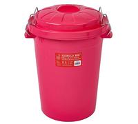 Gorilla Bin™ 30L Bin with Clip Lid Pink