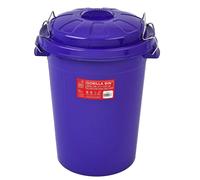 Red Gorilla Gorilla Bin 30L Bin with Clip Lid Purple