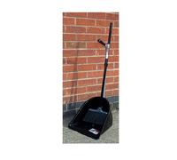 Red Gorilla Black Builders' TIDEE Companion Set Heavy Duty Mini Broom and Large Scoop Dustpan Shovel for Construction Trade Workshop Waste
