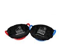 Red Gorilla Breakfast and Dinner Bucket Covers - Black