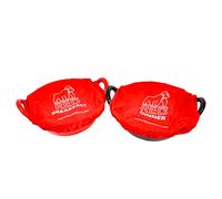 Red Gorilla Breakfast/Dinner Tub Bucket Covers - Red - Size: Medium