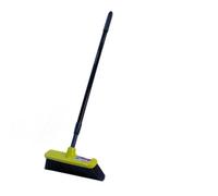 Red Gorilla Broom Telescopic Adjustable Handle Soft Bristle 30Cm Head, Yellow