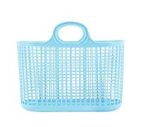 Red Gorilla Cesto Shopping Tote Reusable Sturdy Shopper Plastic Grocery Bag Washable Practical Versatile Multi Purpose (Sky Blue)