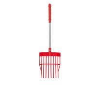 Red Gorilla Tidee Children's Bedding Fork Red Small Compact Mini Pitchfork Lightweight Child's Manure Fork Stable Garden Compost 30cm