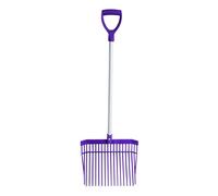 Red Gorilla D-Handle Short Stable Fork in Purple Red Gorilla Purple