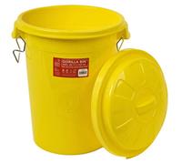Red Gorilla Dustbin Yellow (50L)
