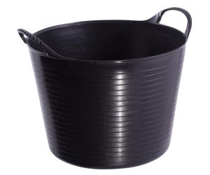Red Gorilla Flexi Tub 14ltr, 230mm x 330mm, Black, Food-Grade