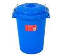 Red Gorilla Bin with Clip Lid - 30l - Blue