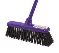 Red Gorilla - Gorilla Broom™ 30Cm Replacement Head - Replacement Anti-Clog Hard Bristle Head With Scraper For Wet & Dry Use