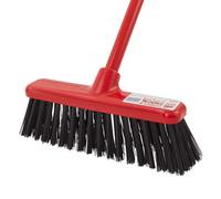 Red Gorilla - Gorilla Broom™ 30Cm Replacement Head - Replacement Anti-Clog Hard Bristle Head With Scraper For Wet & Dry Use