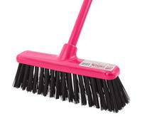 Red Gorilla - Gorilla Broom™ 30Cm Replacement Head - Replacement Anti-Clog Hard Bristle Head With Scraper For Wet & Dry Use