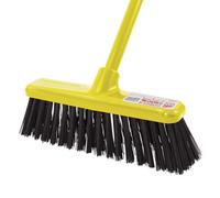 Red Gorilla - Gorilla Broom™ 30Cm Replacement Head - Replacement Anti-Clog Hard Bristle Head With Scraper For Wet & Dry Use