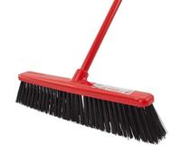 Red Gorilla - Gorilla Broom™ 50Cm Replacement Head - Replacement Anti-Clog Hard Bristle Head With Scraper For Wet & Dry Use