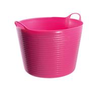 Red Gorilla Large Flexible Tubs - Pink - 38 litre