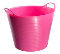Red Gorilla - Gorilla Tub Small 14L - Flexible Heavy-Duty Ldpe Utility Tub For Diy, Building & Home Projects Pink